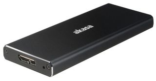AK.ENU3M2-BK - M.2 NGFF SATA SSD Enclosure, USB 3.0 5Gb/s