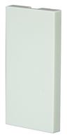 KPR1WH - Euro Style Single Blanking Plate, White