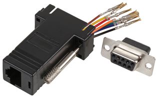 PSG91631 - 9 Way D-Sub Female to RJ45 Female Modular Serial Port Adaptor