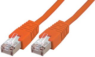 PSG91695 - RJ45 to RJ45 Cat5e S/FTP Ethernet Patch Lead 5m Orange