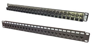 SFK24PT2 - 24 Port Cat6 Keystone Coupler Panel
