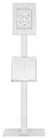 PSG91731 - Floor Standing Kiosk Display for iPad, White