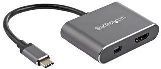 CDP2HDMDP - USB-C to 4K HDMI 2.0 or Mini DisplayPort 1.2 Adaptor