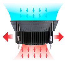 AK-CC7139HP01 - Vegas Chroma LG 12cm RGB CPU Cooling Fan, Intel LGA115X