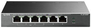 TL-SF1006P - 6 Port Fast Ethernet Desktop Switch with PoE+