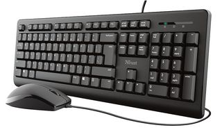 23979 - TKM-250 Wired USB Keyboard & Mouse Deskset, Black