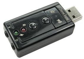 USB021KB - USB 3D Stereo Audio Adaptor