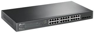 TL-SG2428P - JetStream 24 Port Gigabit PoE+ Smart Switch with 4 SFP Slots