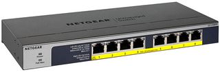 GS108PP-100EUS - 8 Port Gigabit Ethernet PoE+ Unmanaged Desktop Switch, 123W