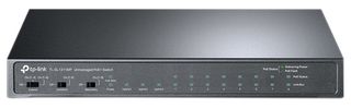 TL-SL1311MP - 8 Port Fast Ethernet PoE+ Switch with Dual Gigabit Ports & SFP Slot