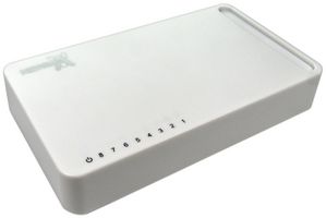 NLHUB-08GB - 8 Port Gigabit Ethernet Switch, White