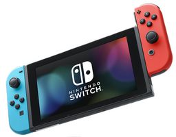 0045496453602 - Nintendo Switch Console, Neon (Red/Blue)