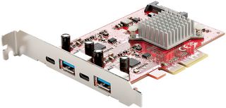 PEXUSB312A2C2V - 4 Port Combo PCI-Ex Card, 2x USB-A 2x USB-C