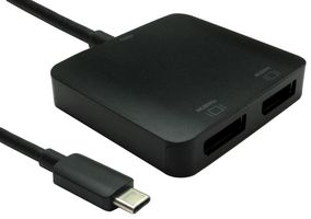 NLUSB3C-DPMST - USB-C to Dual DisplayPort Adaptor, 4K UHD 60Hz