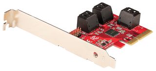 6P6G-PCIE-SATA-CARD - 6 Port PCI-Ex 6Gbps SATA Expansion Card