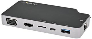CDP2HVGUASPD - USB-C Multiport Adaptor with Presentation Mode / HDMI / VGA / USB / MicroSD & 100W Power Delivery