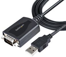 1P3FPC-USB-SERIAL - USB to RS232 Serial Adaptor Cable with COM Retention, 1m