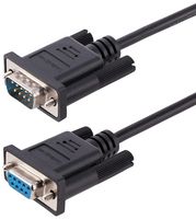 9FMNM-3M-RS232-CABLE - 9 Way D RS232 Serial Null Modem Cable - Male to Female, 3m