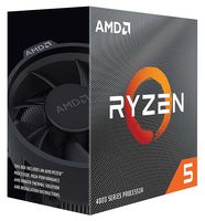 100-100000644BOX - Ryzen 5 4500 Hex Core Socket AM4 3.6GHz CPU Processor with Wraith Stealth Cooler, Retail