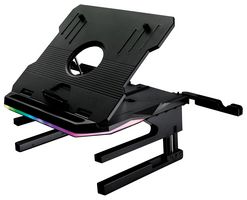 48843 - Portus X2 RGB Laptop Stand, Black