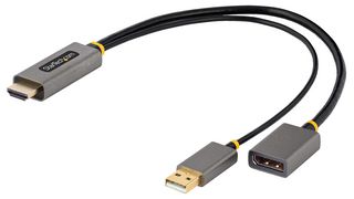 128-HDMI-DISPLAYPORT - HDMI 2.0 to DisplayPort 1.2 Adaptor Lead, 300mm