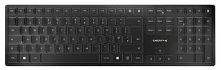 JK-9100GB-2 - CHERRY KW 9100 SLIM Wireless Keyboard, Black