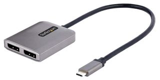 MST14CD122DP - USB-C to Dual DisplayPort MST Hub, 4K UHD 60Hz DP Alt Mode 1.4 with DSC