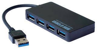 USB3-HB-4PM-V2 - 4 Port Superspeed USB 3.0 Hub, Black