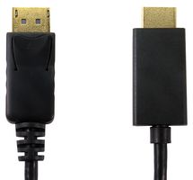 PSG91938 - 4K 60Hz DisplayPort to HDMI Cable, 1m Black
