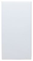 KPR1JEWH - Euro Style Single Blanking Plate, White