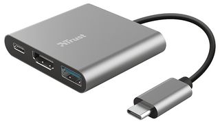 23772 - Dalyx 3-in-1 Multiport USB-C Adaptor with USB & HDMI