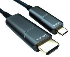 PSG91950 - AOC USB-C Male to 4K HDMI Male Active Optical Cable, 20m
