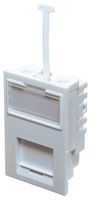 FJ6WHJE - Low Profile 6C Network Outlet, Cat5e