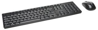 K75230UK - Pro Fit Low Profile Wireless Keyboard & Mouse Deskset, Black