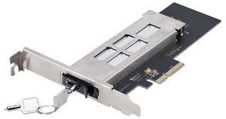 M2-REMOVABLE-PCIE-N1 - PCI-Express x4 Mobile Rack Adaptor for M.2 NVMe / AHCI SSD