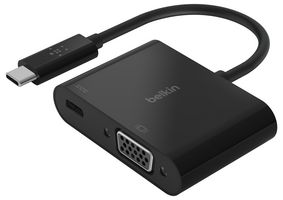 AVC001BTBK - USB-C to VGA & Charge Adaptor