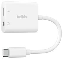 NPA004BTWH - RockStar USB-C 3.5mm Audio & Charge Adaptor, White