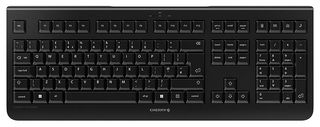 JK-3000GB-2 - CHERRY KW 3000 Low Noise Wireless Keyboard, Black