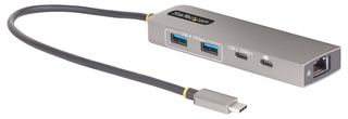 10G2A1C25EPD-USB-HUB - 3 Port USB 3.2 Gen 2 10Gbps Hub with 2.5 Gigabit Ethernet, USB-C to 2x USB-A USB-C & RJ45