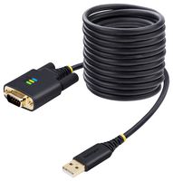1P10FFC-USB-SERIAL - USB to RS232 Serial Adaptor Cable with COM Retention & LED Indicators, 3m
