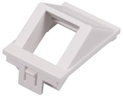 KA6-45WHPT - 6C Angled Keystone Adaptor, White