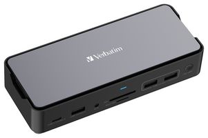32174 - CDS-15S256 USB-C 15 Port Pro Docking Station with 256GB M.2 SSD, 8K / USB / LAN / SD / Audio