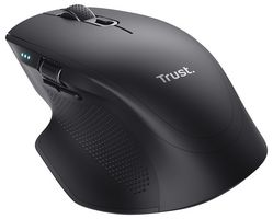 24820 - Ozaa+ Multi-Device Rechargeable Wireless Optical Mouse, Black