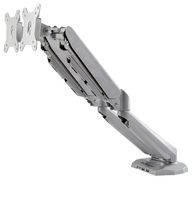 ARMSLIMDUOS - Desk Mount Dual Monitor Arm with USB 3.0 Hub, up to 32" Silver