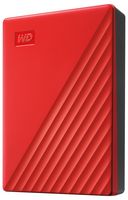 WDBR9S0060BRD-WESN - My Passport USB 3.2 Gen 1 Portable Hard Drive, 6TB Red