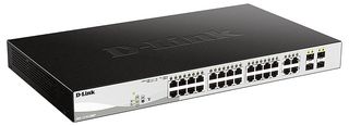 DGS-1210-28P - 24 Port Gigabit Smart Managed PoE Switch with 4 Combo Ports