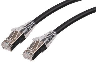 SEPZ1BKJE - Cat8 LSOH SFTP Contractor Grade Ethernet Patch Lead, 1m Black