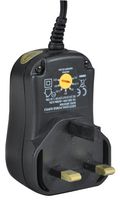 P003U - AC/DC Plugtop Power Supply, 3-12V DC, 2.25A, 27W