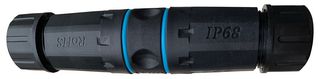 P284YA - IP68 Waterproof Inline Cat6 Coupler