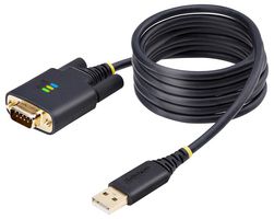 1P6FFC-USB-SERIAL - USB to RS232 Serial Adaptor Cable with COM Retention & LED Indicators, 2m